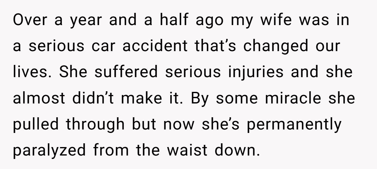 His Wife Lost Her Ability to Walk - Then His Brother Told Him to Lose His Marriage Too Generated by Aubtu.biz