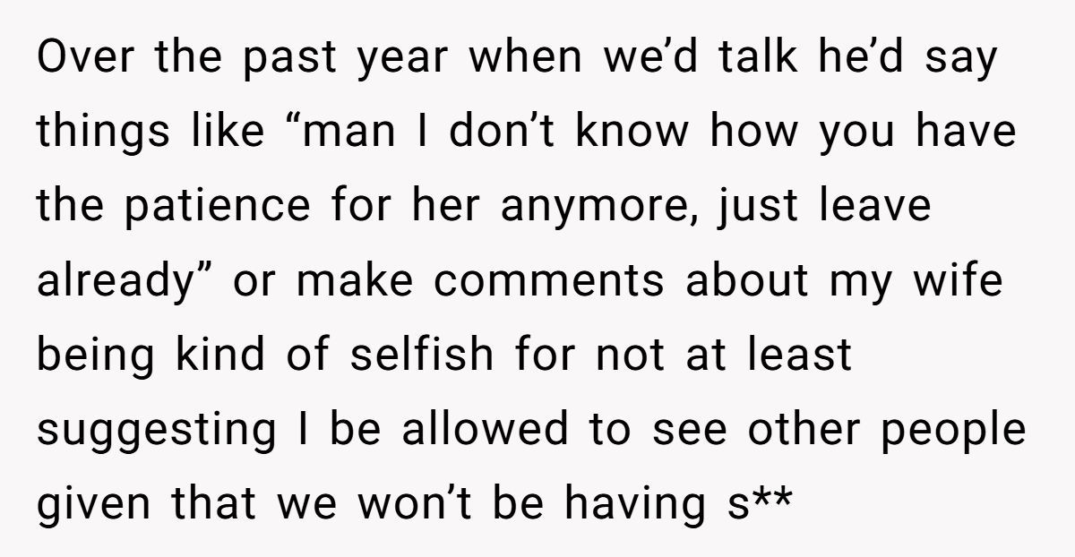 His Wife Lost Her Ability to Walk - Then His Brother Told Him to Lose His Marriage Too Generated by Aubtu.biz