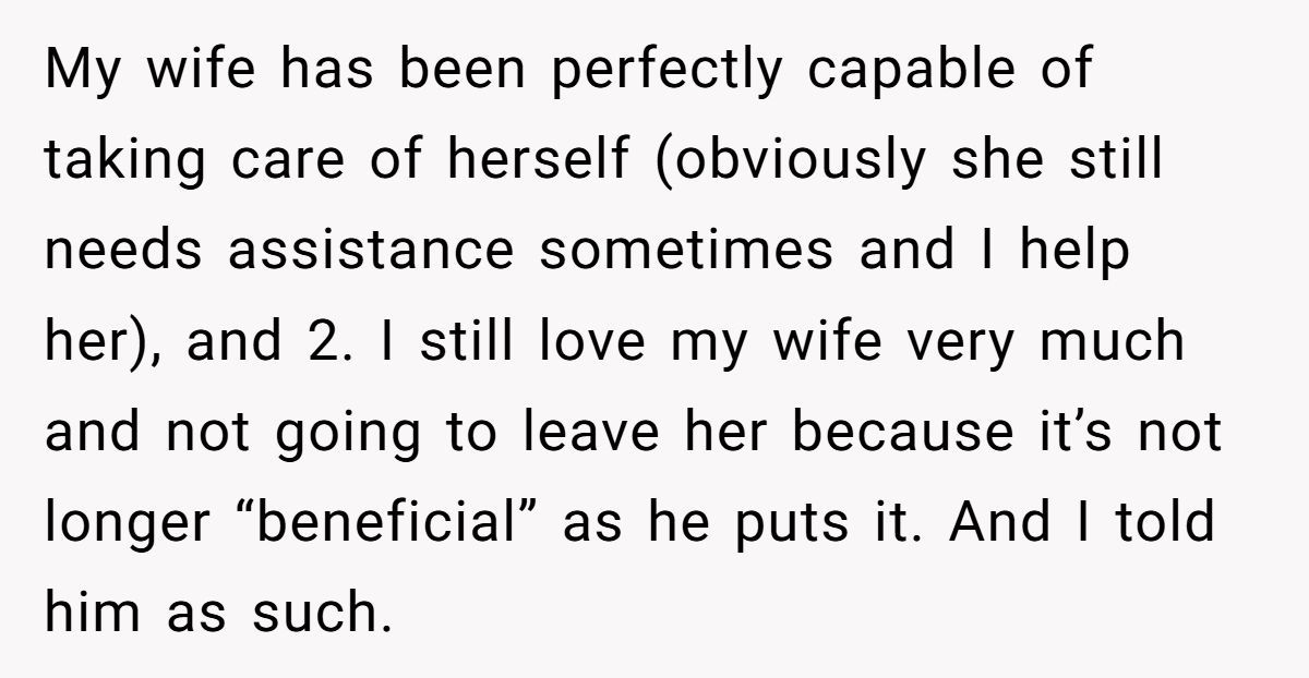 His Wife Lost Her Ability to Walk - Then His Brother Told Him to Lose His Marriage Too Generated by Aubtu.biz
