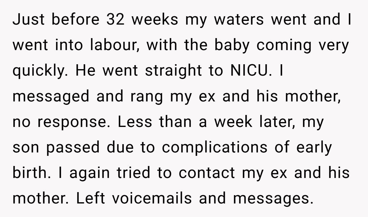 She Lost Her Baby—and Her Ex Is Furious She Didn’t Try Harder to Tell Him Generated by Aubtu.biz