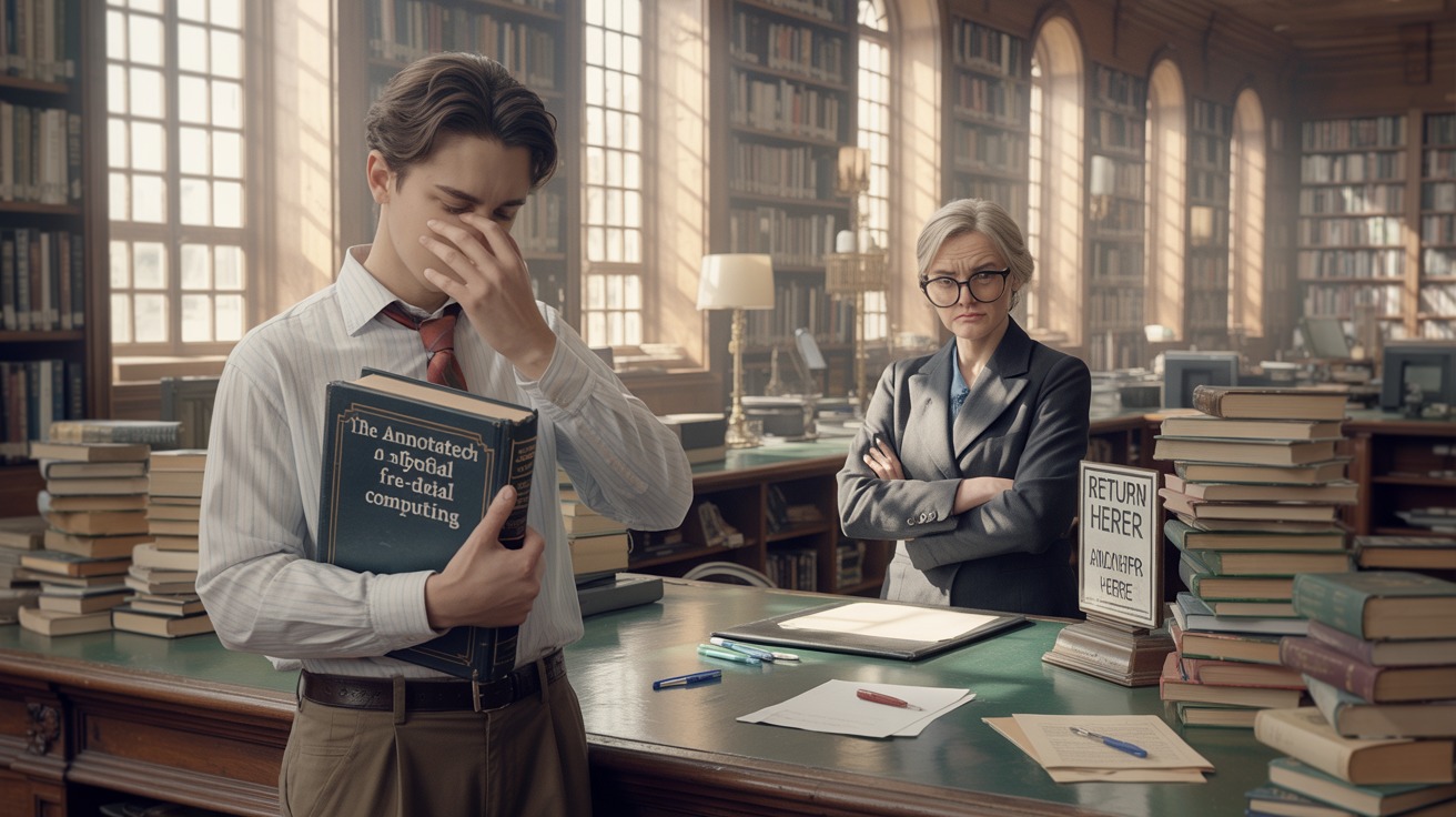 Redditor Returns Library Book the Same Day, Faces Librarian’s Fury