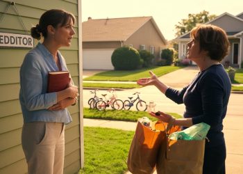 When a Nosy Neighbor Tried to Police a Kid’s Words, One Parent Fought Back – Now the Neighborhood’s Divided