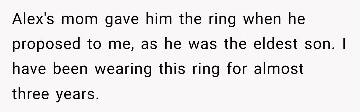 Ring Of Remembrance: Was Keeping Late Fiancé’s Heirloom A Heartfelt Stand Or A Family Feud Fumble?