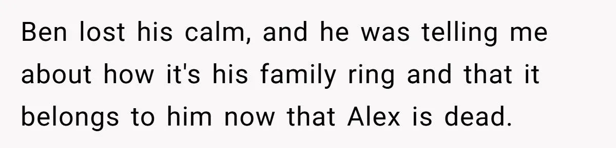 Ring Of Remembrance: Was Keeping Late Fiancé’s Heirloom A Heartfelt Stand Or A Family Feud Fumble?