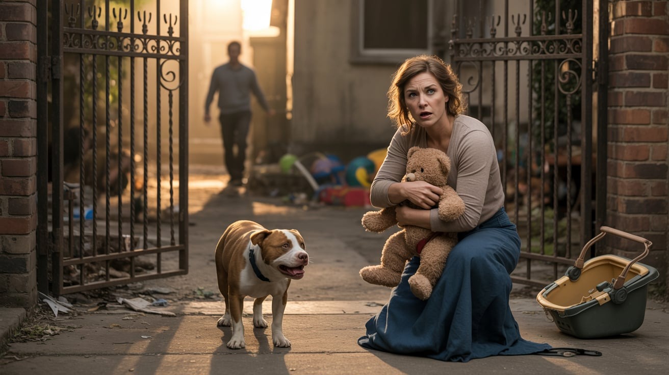 She Risked Her Life to Save His Niece from a Pitbull - While Her Husband Ran Away and Shut the Gate Behind Him