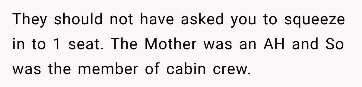 Woman Called Selfish For Refusing To Give Up Her Paid Extra Seat To A Toddler Just Because She’s Fat Generated by Aubtu.biz