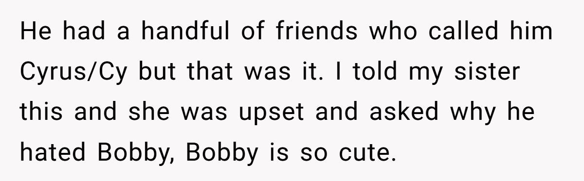 Mom-To-Be Wants To Name Baby After Grandpa—Sister Says “He Hated That Name” And Now She’s Furious Generated by Aubtu.biz