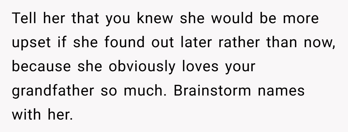 Mom-To-Be Wants To Name Baby After Grandpa—Sister Says “He Hated That Name” And Now She’s Furious Generated by Aubtu.biz