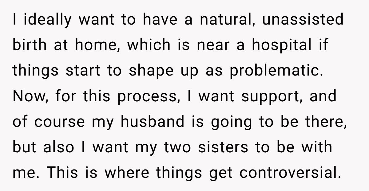 Woman Says No To Trans Sister-In-Law Watching Her Give Birth—Gets Bombarded With Hate Messages Generated by Aubtu.biz