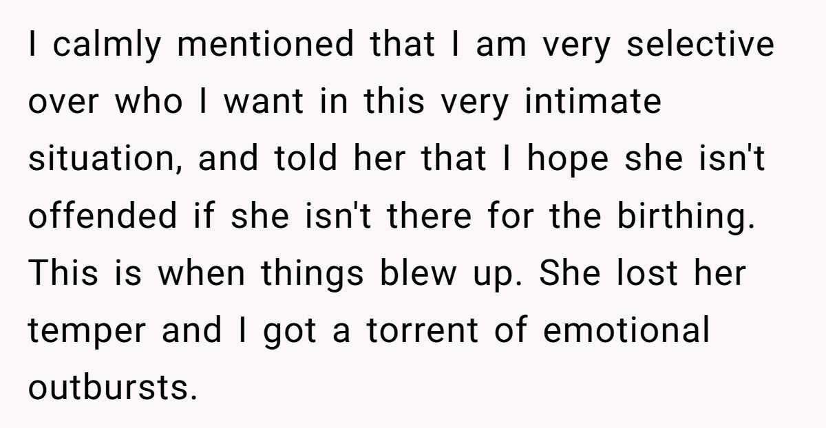 Woman Says No To Trans Sister-In-Law Watching Her Give Birth—Gets Bombarded With Hate Messages Generated by Aubtu.biz