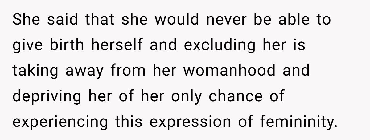 Woman Says No To Trans Sister-In-Law Watching Her Give Birth—Gets Bombarded With Hate Messages Generated by Aubtu.biz