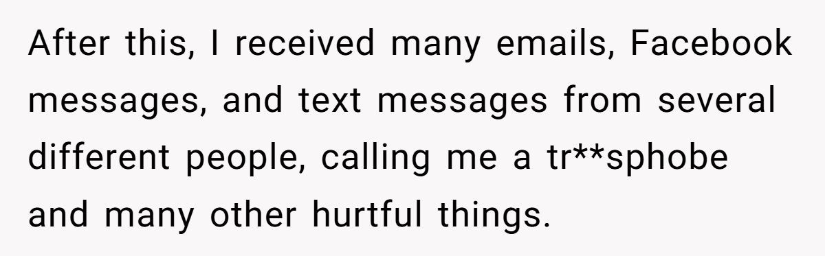 Woman Says No To Trans Sister-In-Law Watching Her Give Birth—Gets Bombarded With Hate Messages Generated by Aubtu.biz