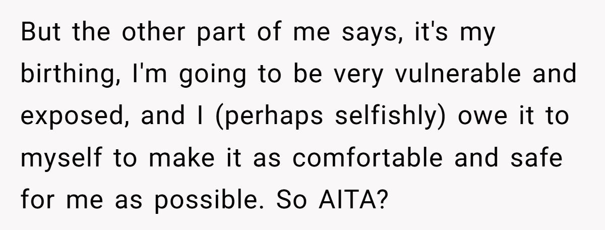 Woman Says No To Trans Sister-In-Law Watching Her Give Birth—Gets Bombarded With Hate Messages Generated by Aubtu.biz