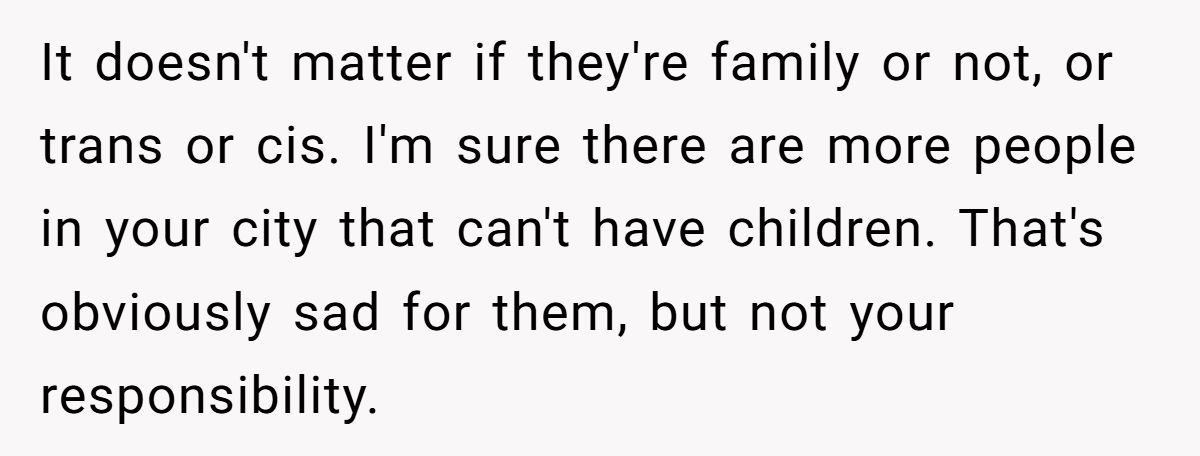 Woman Says No To Trans Sister-In-Law Watching Her Give Birth—Gets Bombarded With Hate Messages Generated by Aubtu.biz