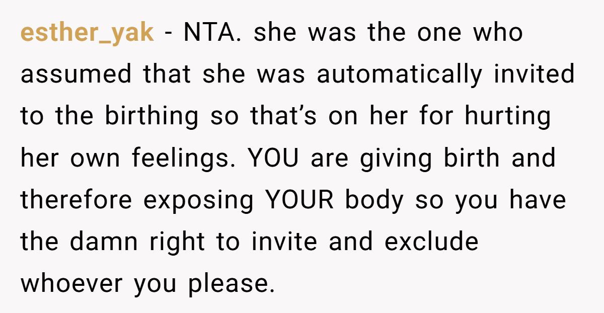 Woman Says No To Trans Sister-In-Law Watching Her Give Birth—Gets Bombarded With Hate Messages Generated by Aubtu.biz