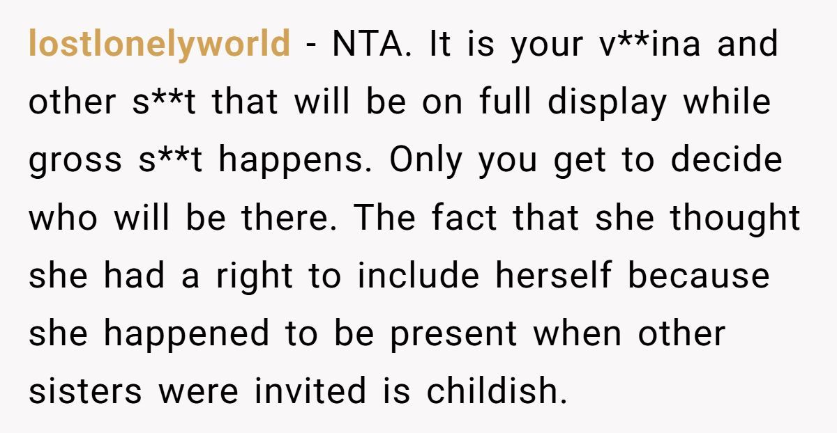 Woman Says No To Trans Sister-In-Law Watching Her Give Birth—Gets Bombarded With Hate Messages Generated by Aubtu.biz