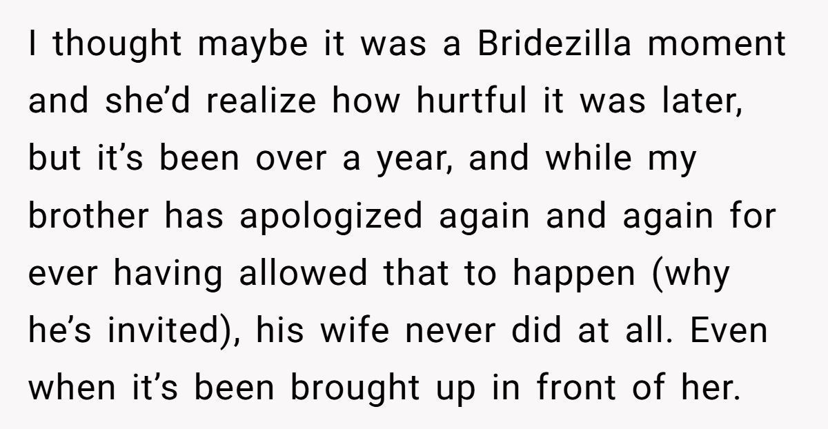 Bride Was Once Excluded From Family Wedding For Being Plus-Size—Now Groom Gets Payback At His Own Wedding Generated by Aubtu.biz