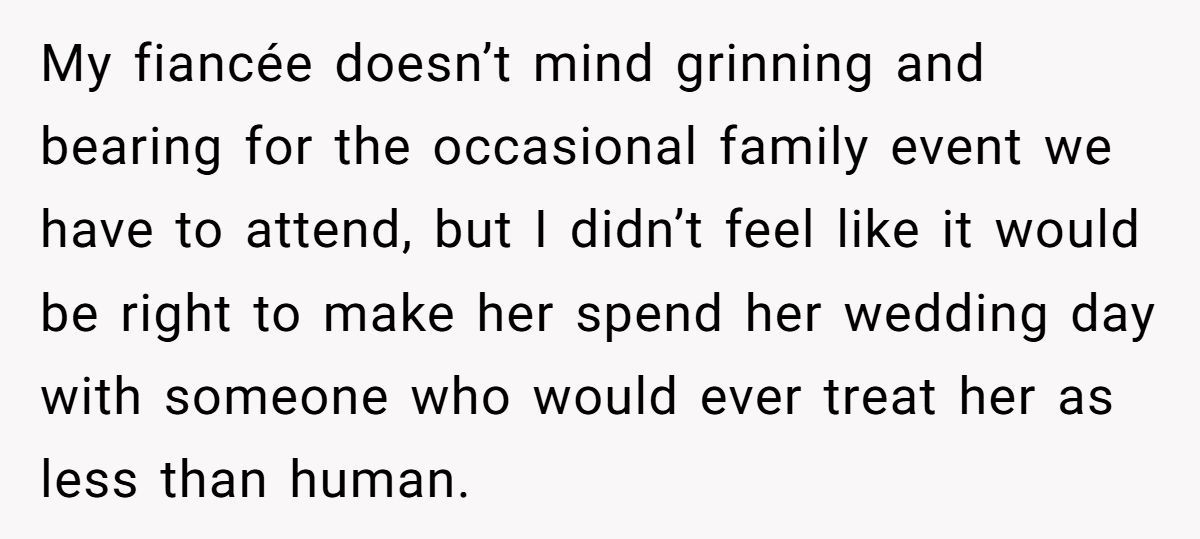 Bride Was Once Excluded From Family Wedding For Being Plus-Size—Now Groom Gets Payback At His Own Wedding Generated by Aubtu.biz