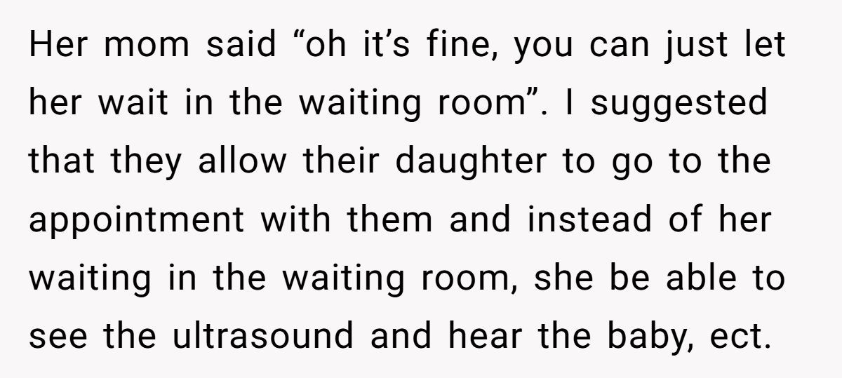 Pregnant Woman Refuses To Babysit Niece So She Can Go To Her Own Appointment—SIL Says She's Selfish Generated by Aubtu.biz