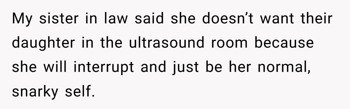 Pregnant Woman Refuses To Babysit Niece So She Can Go To Her Own Appointment—SIL Says She's Selfish Generated by Aubtu.biz