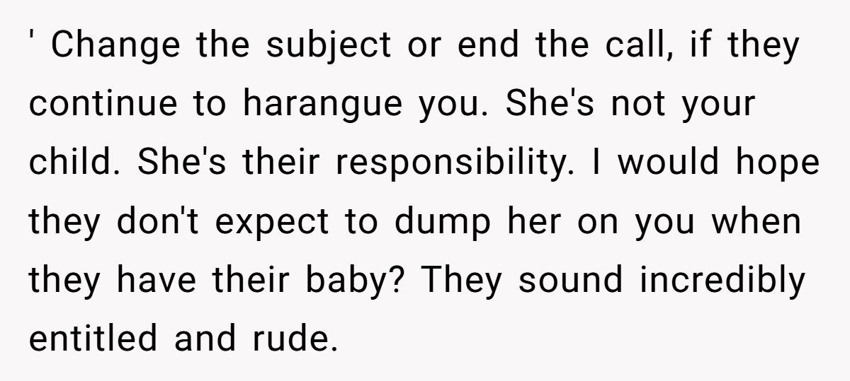 Pregnant Woman Refuses To Babysit Niece So She Can Go To Her Own Appointment—SIL Says She's Selfish Generated by Aubtu.biz