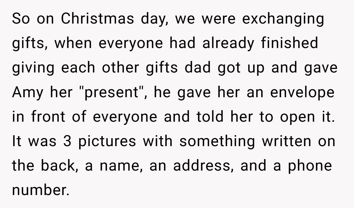 Woman Calls Dad A Monster For What He Gives Her Sister As A Christmas ''Gift'', Was She Wrong? Generated by Aubtu.biz