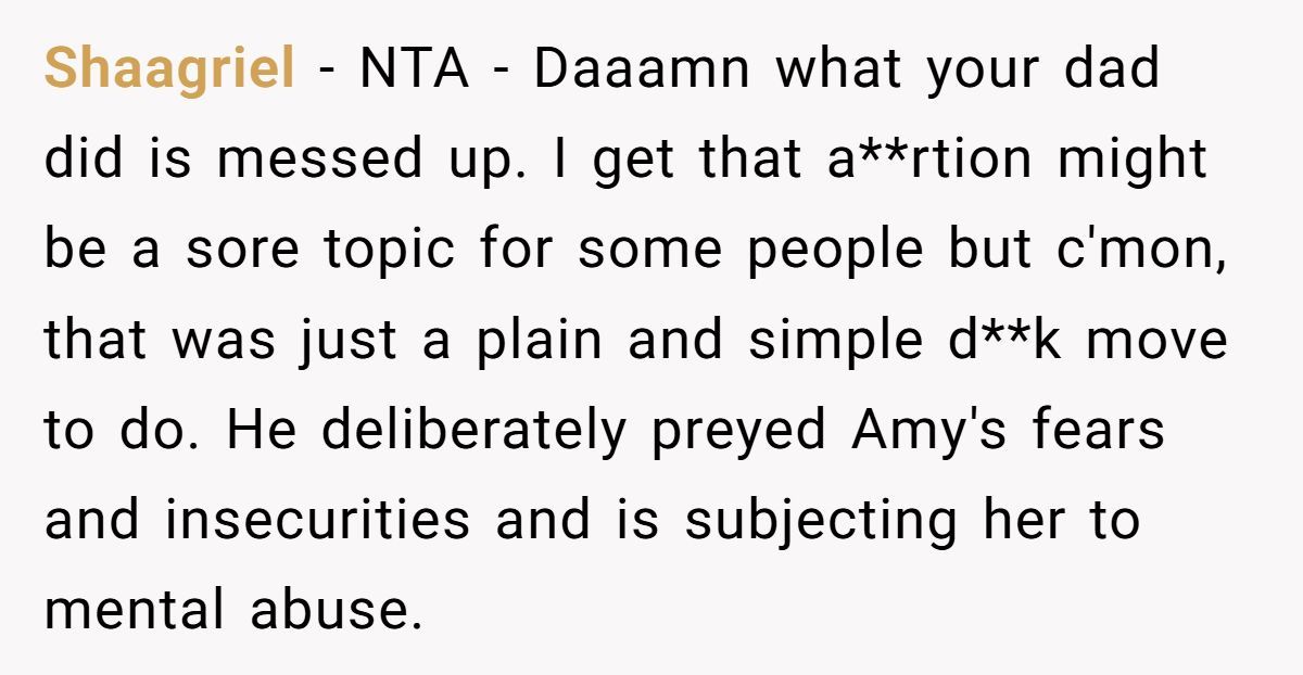Woman Calls Dad A Monster For What He Gives Her Sister As A Christmas ''Gift'', Was She Wrong? Generated by Aubtu.biz