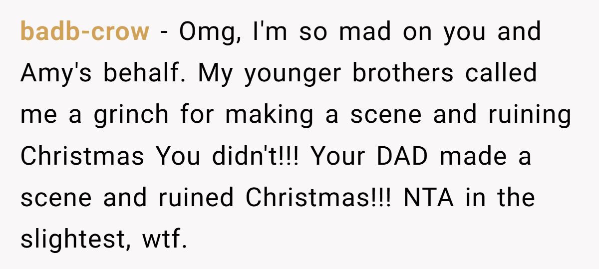 Woman Calls Dad A Monster For What He Gives Her Sister As A Christmas ''Gift'', Was She Wrong? Generated by Aubtu.biz