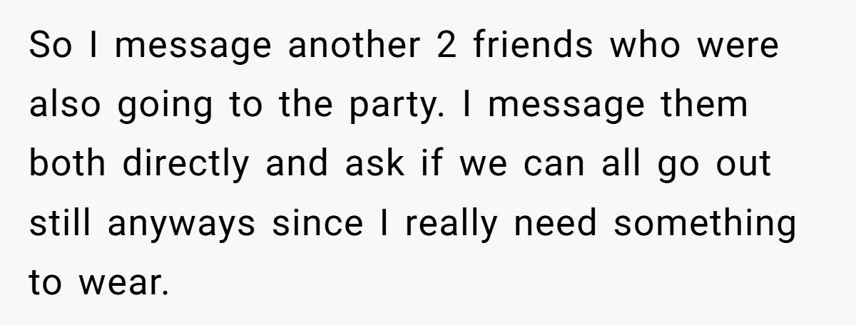 Woman Cancels Her NYE Party Plans Last-Minute After Being Left Out By Friends Again And Again Generated by Aubtu.biz