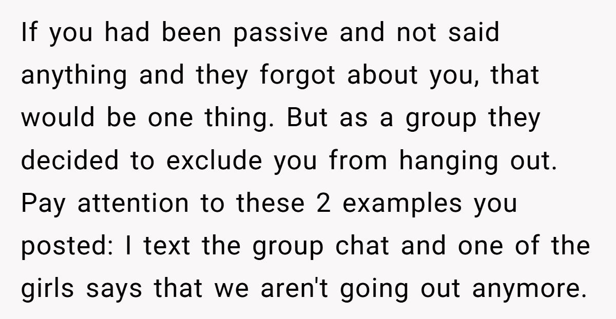 Woman Cancels Her NYE Party Plans Last-Minute After Being Left Out By Friends Again And Again Generated by Aubtu.biz