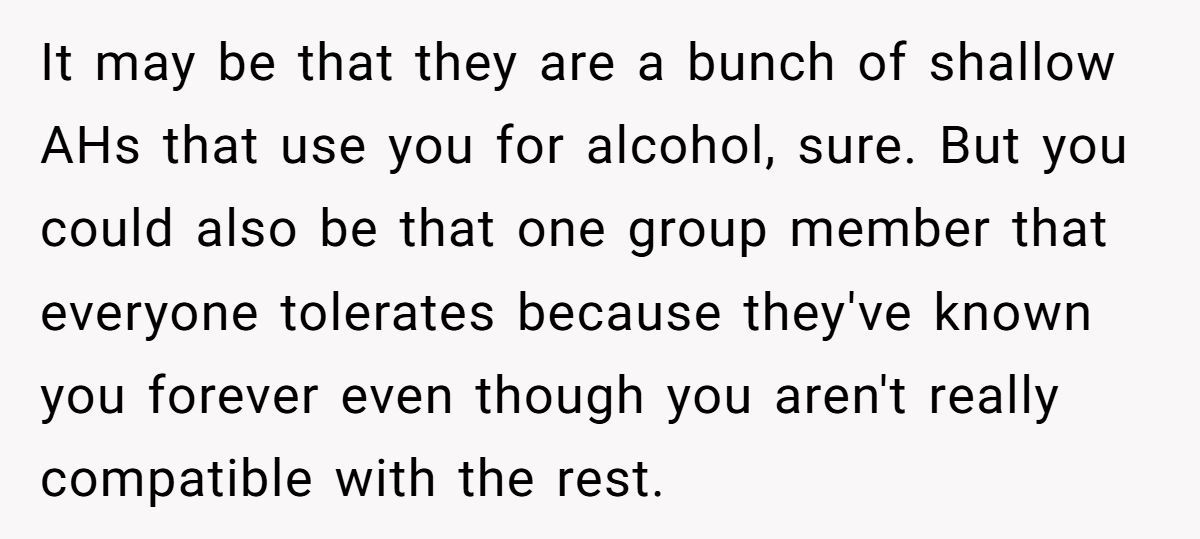 Woman Cancels Her NYE Party Plans Last-Minute After Being Left Out By Friends Again And Again Generated by Aubtu.biz
