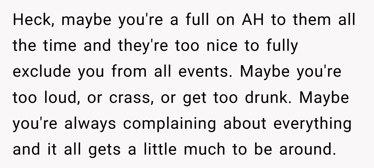 Woman Cancels Her NYE Party Plans Last-Minute After Being Left Out By Friends Again And Again Generated by Aubtu.biz