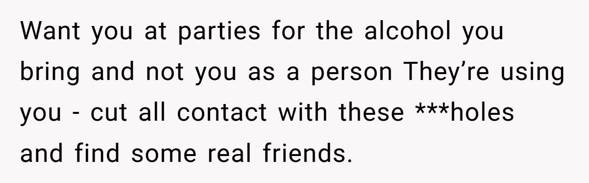 Woman Cancels Her NYE Party Plans Last-Minute After Being Left Out By Friends Again And Again Generated by Aubtu.biz