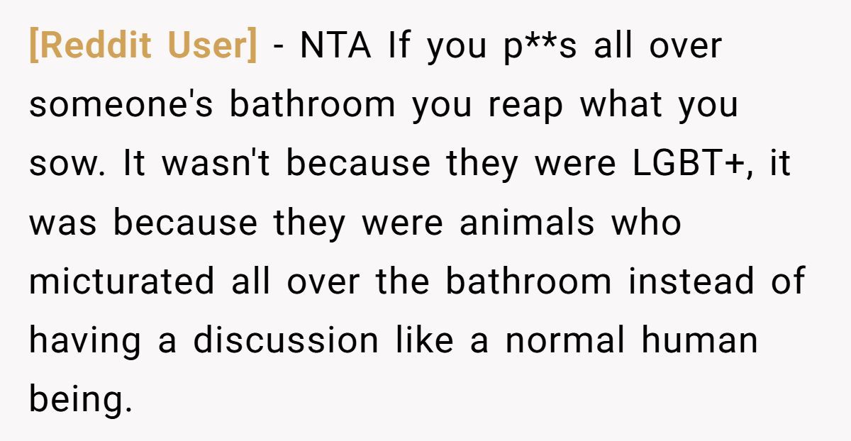 Guy Throws Backyard BBQ for New Neighbors—Regrets It After What He Finds Soaked Into His Bathroom Walls Generated by Aubtu.biz