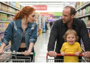 Woman Finally Snaps After Man Refuses to Move His Cart Despite Polite Warnings Woman Finally Snaps After Man Refuses to Move His Cart Despite Polite Warnings