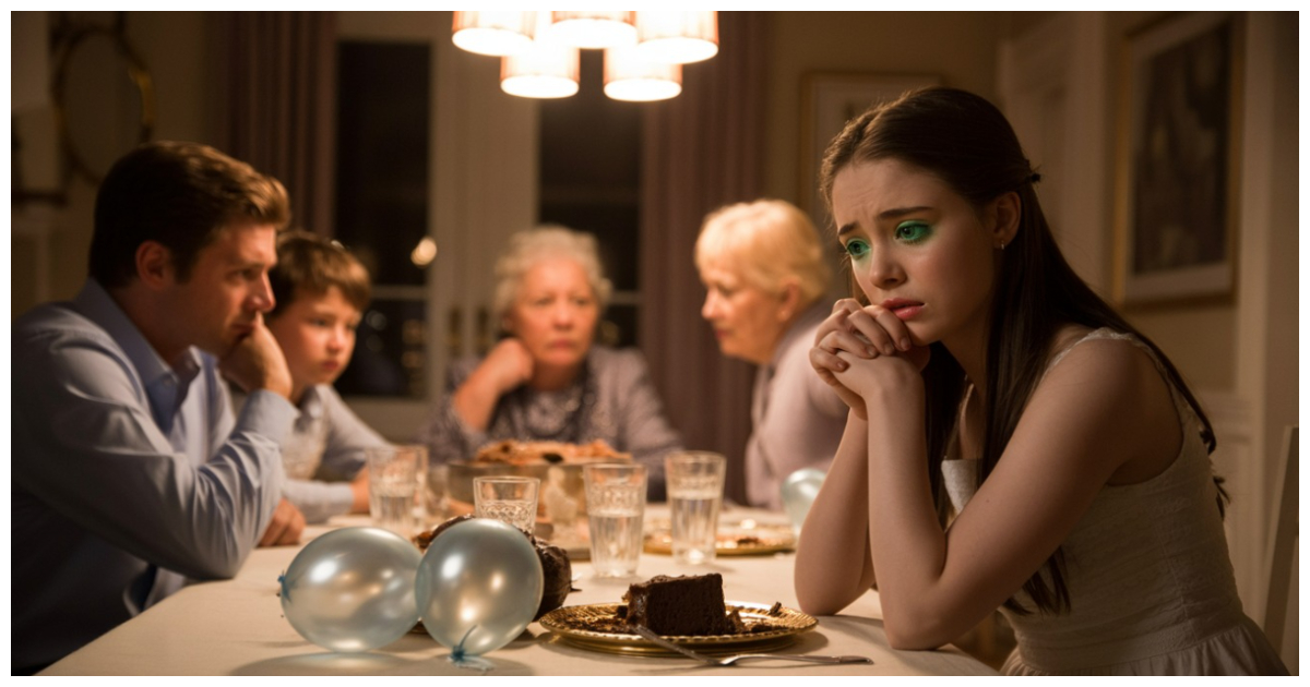 A Teen’s Tearful Birthday Dinner Outburst Left Her Dad and Brother Speechless - Justice Served or Drama Overload?