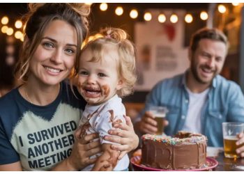 Her Husband Refused to Grab a Napkin While She Struggled With Their Baby – Now She’s Questioning Everything