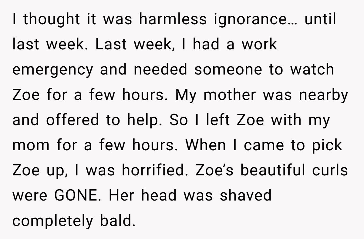 Woman Calls The Cops After Her Mother Shaves Her Biracial Daughter’s Hair While She Is At Work Generated by Aubtu.biz
