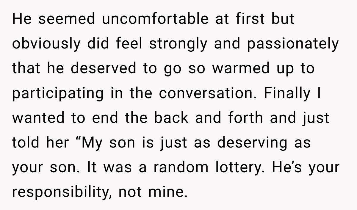 Woman’s Son Gets Into STEM Program—Friend Demands She Give Up The Seat Because Her Kid Needs It More Generated by Aubtu.biz