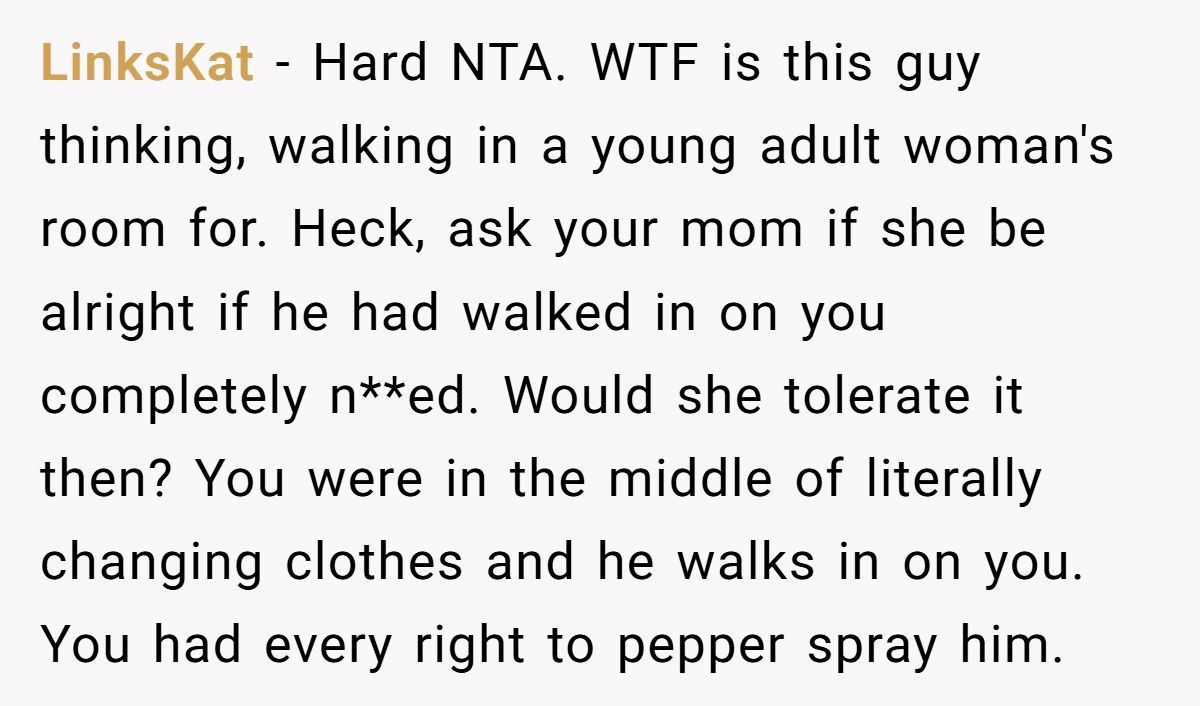 Teen Pepper Sprays Her Mom’s Boyfriend After He Walks Into Her Room While She’s Changing Generated by Aubtu.biz