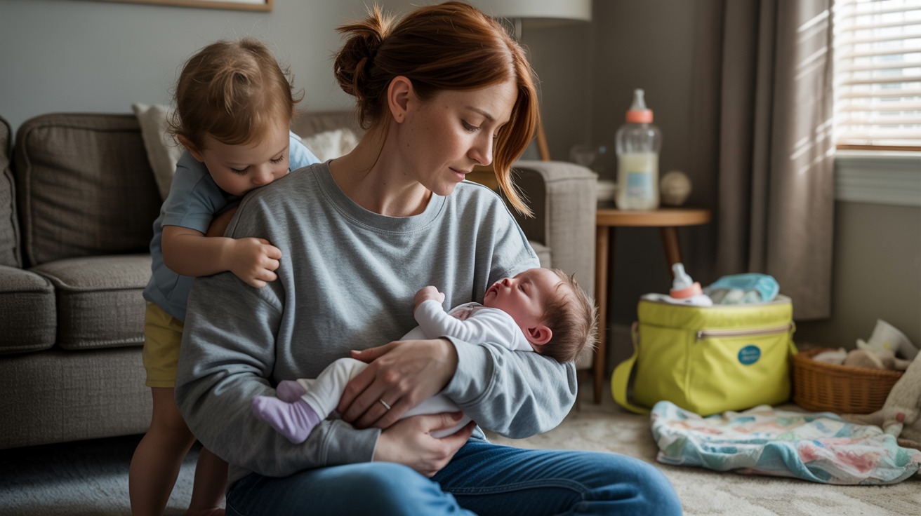 Exhausted Mom Snaps After Deployed Husband Volunteers Her To Help A Pregnant Woman She’s Never Met