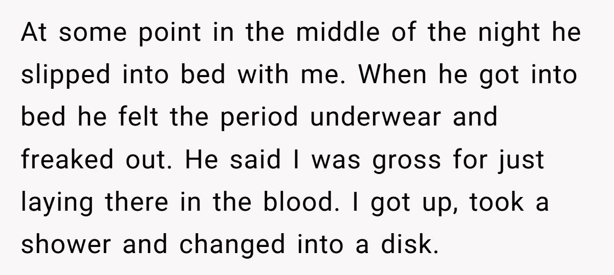 Boyfriend Calls Girlfriend “Gross” For Sleeping In Period Underwear, Then Demands She Stop Having Periods Generated by Aubtu.biz