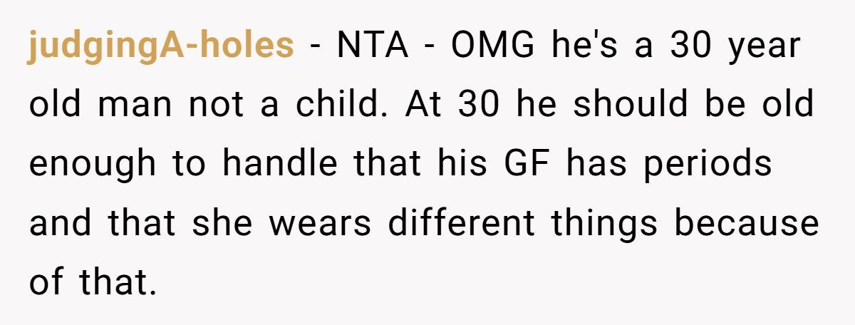 Boyfriend Calls Girlfriend “Gross” For Sleeping In Period Underwear, Then Demands She Stop Having Periods Generated by Aubtu.biz