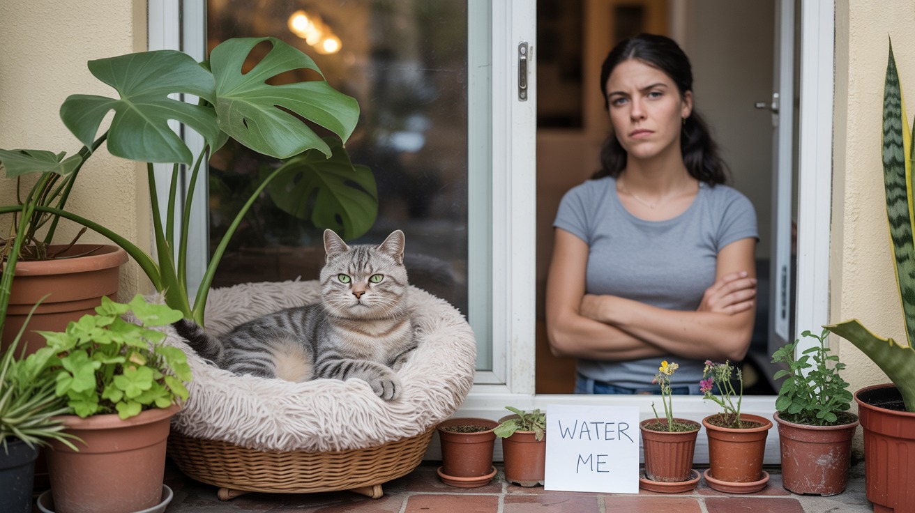 Tenant Kills Neighbor’s Plants And Leaves Pots With No Regrets After She Refuses To Move Them From Their Balcony