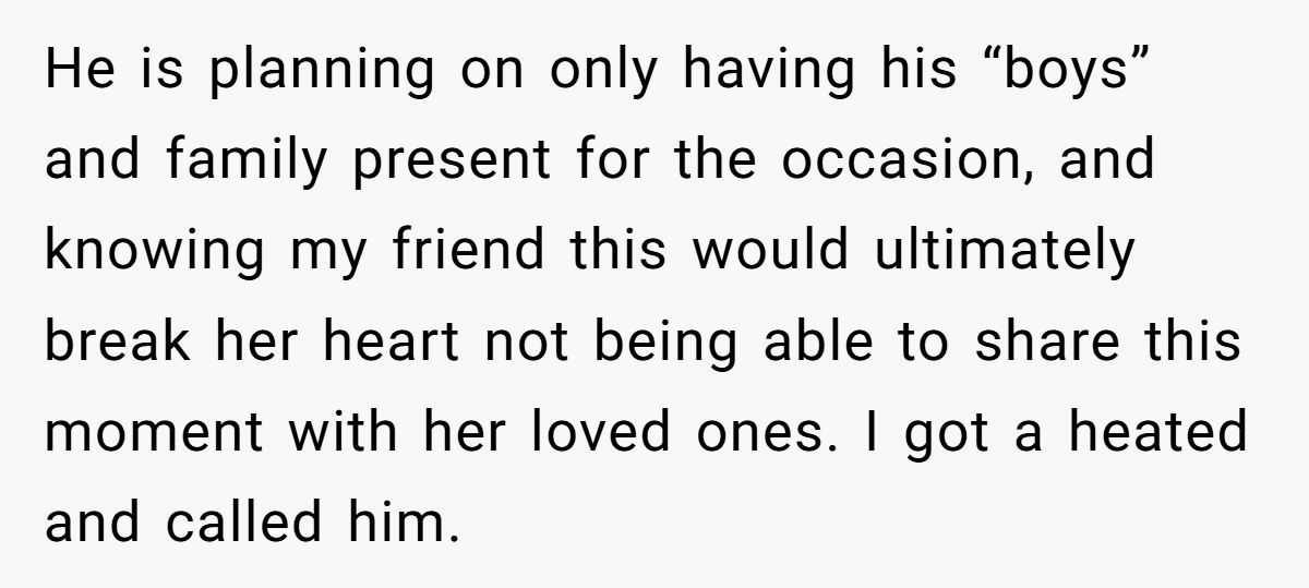 Friend Discovers Boyfriend’s Proposal Will Exclude Her Bestie’s Family—Keeps Wondering If She Should Intervene Generated by Aubtu.biz