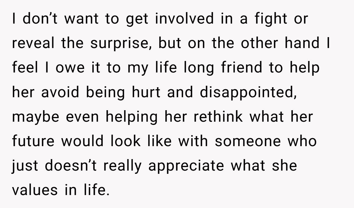 Friend Discovers Boyfriend’s Proposal Will Exclude Her Bestie’s Family—Keeps Wondering If She Should Intervene Generated by Aubtu.biz
