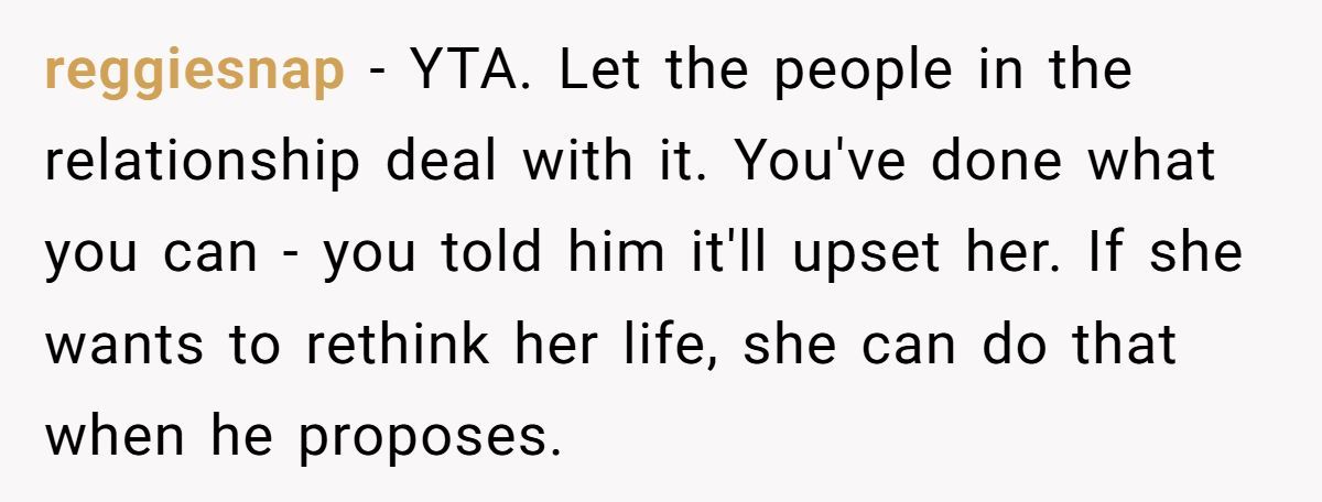 Friend Discovers Boyfriend’s Proposal Will Exclude Her Bestie’s Family—Keeps Wondering If She Should Intervene Generated by Aubtu.biz