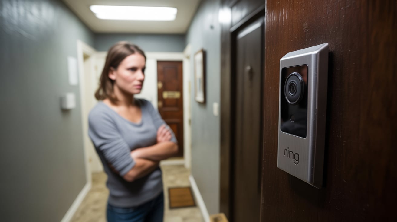 Woman Demands Neighbor Remove Ring Doorbell Because It "Sees Her Door", Gets Shut Down