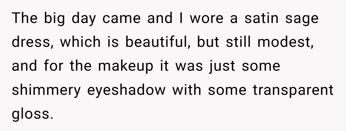 Bride Accuses Teen Guest Of “Stealing The Spotlight” In Sage Green Dress, Demands Her Wear A Baggy Black Sack Or Leave Wedding Generated by Aubtu.biz