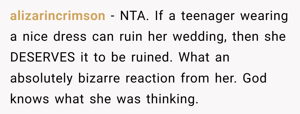 Bride Accuses Teen Guest Of “Stealing The Spotlight” In Sage Green Dress, Demands Her Wear A Baggy Black Sack Or Leave Wedding Generated by Aubtu.biz